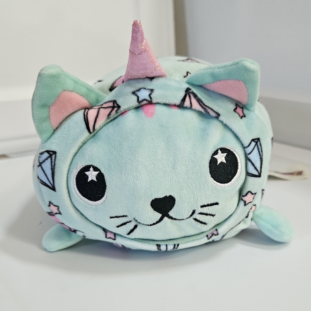 Moosh Moosh Blossom Slumber Plushie The Caticorn Stuffed Animal 10 Inch